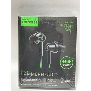 新品未開封　レイザー　Razer Hammerhead Duo イヤホン(ヘッドフォン/イヤフォン)