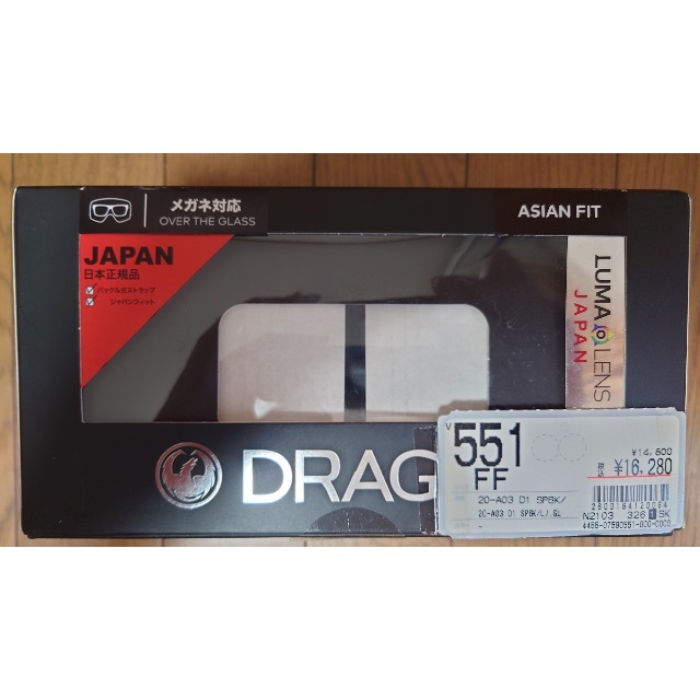 DRAGON スキーゴーグル　20-A03 D1 SPBK スポーツ/アウトドアのスキー(その他)の商品写真