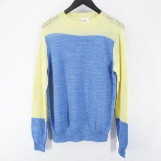 アザー(other)のKNIT BRARY ニットブラリー 長袖 ニット セーター S イエロー 黄色(ニット/セーター)