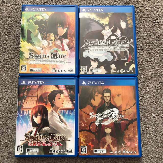 STEINS;GATE シュタインズゲート シリーズ4作品セット VITA - 携帯用