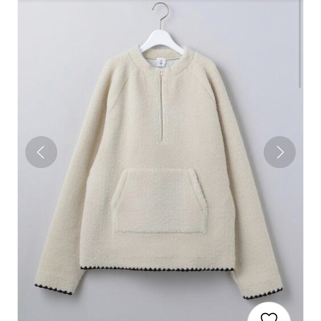 ＜6 ＞BOA SHELL STICH HALF ZIP PULLOVER