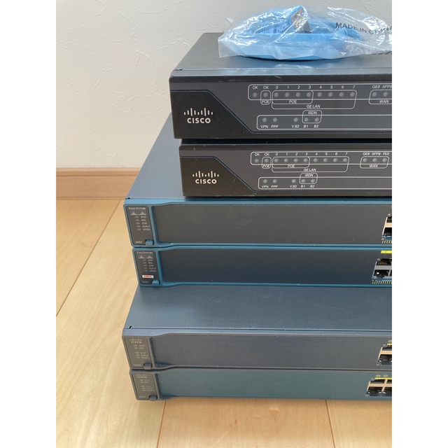 CCNA、CCNP】6台Cisco891FJ、L3 3560 、L2 2960の通販 by ys1980211's ...