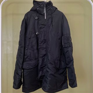 アルファインダストリーズ マウンテンパーカー L 黒 ALPHA INDUSTRIES INC メンズ   【221229】