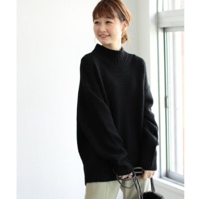 B:MING LIFE STORE by BEAMS(ビーミング ライフストア バイ ビームス)のB:MING by BEAMS　フィリップタートルニット20AW レディースのトップス(ニット/セーター)の商品写真