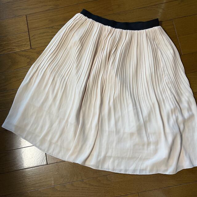 HONEYS(ハニーズ)のプリーツスカート　膝丈スカート　ギャザースカート　Lサイズ レディースのスカート(ひざ丈スカート)の商品写真