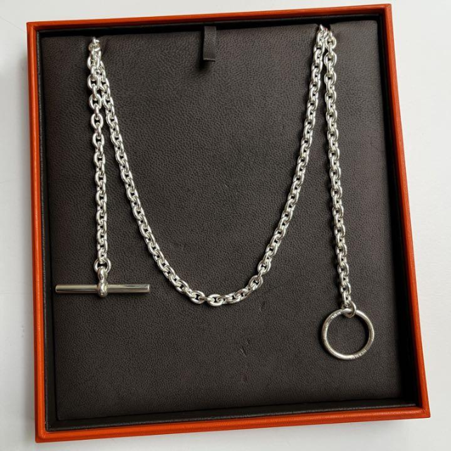 すぐにお】 Hermes - Hermes エルメス アラベスク ロングネックレスの