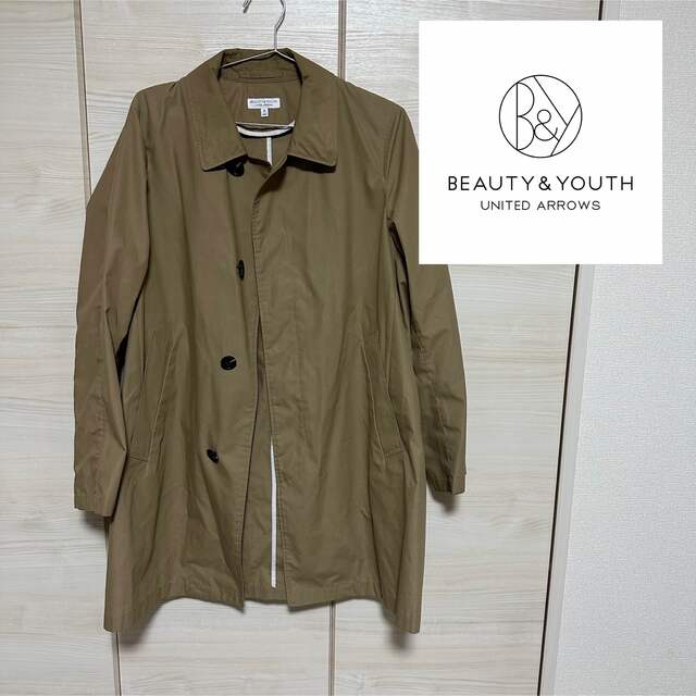 BEAUTY&YOUTH UNITED ARROWSの2wayステンカラーコートメンズ