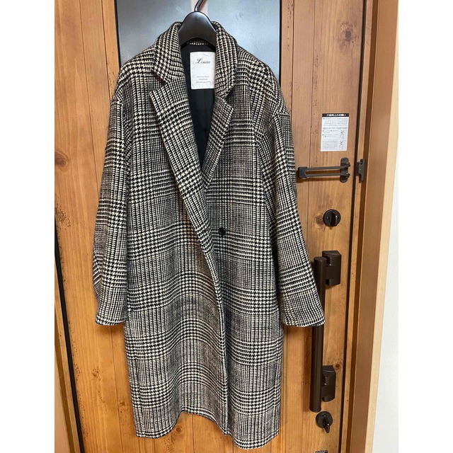 L'Appartement DEUXIEME CLASSE(アパルトモンドゥーズィエムクラス)の【L'Appartement 】Check W Coat レディースのジャケット/アウター(チェスターコート)の商品写真