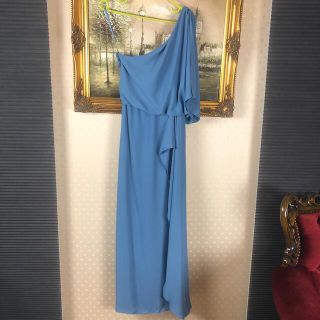 BCBGMAXAZRIA☆ワンショルダースリットロングドレスパーティーキャバ嬢 BCBGMAXAZRIA☆ワンショルダースリットロングドレスパーティーキャバ嬢
