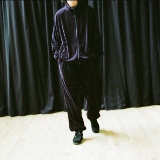 COMOLI - COMOLI コモリ 22AW ベロアジャージトラックジャケット 2
