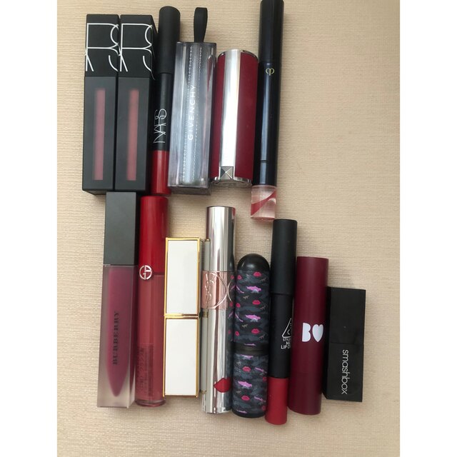 BURBERRY(バーバリー)の14本口紅まとめ売り cpd，Nars，YSL，BUBERRY，TOMFORD コスメ/美容のベースメイク/化粧品(口紅)の商品写真