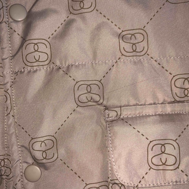 STUSSY - OLD STUSSY モノグラム パフジャケット GUCCI STUSSY - OLD STUSSY モノグラム パフジャケット GUCCI