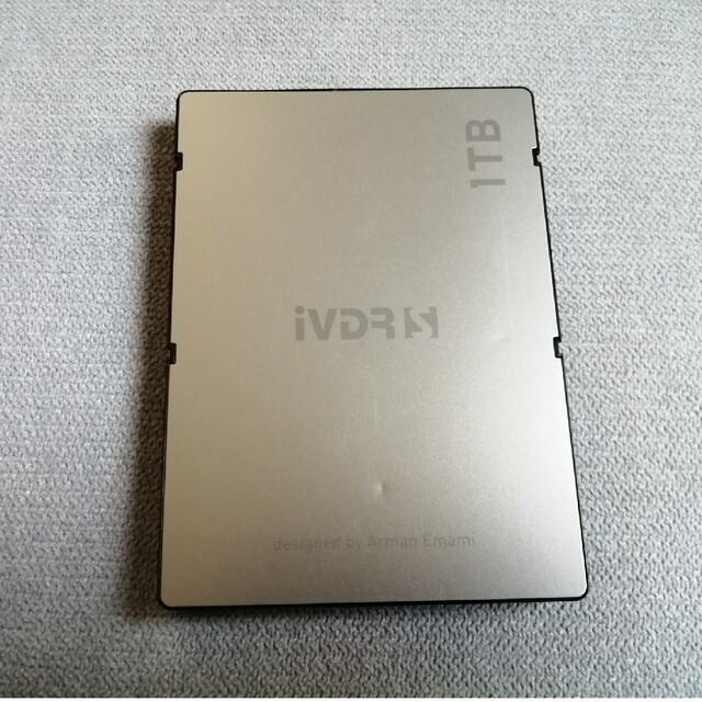 【・最終】iVDR-S HDD 1TB Verbatim 36786