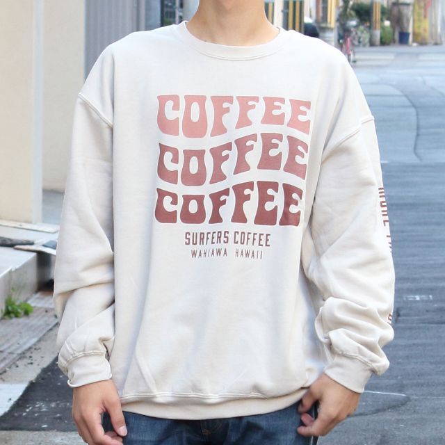 SURFERS COFFEE サーファーズコーヒー コーヒー スウェット L 1