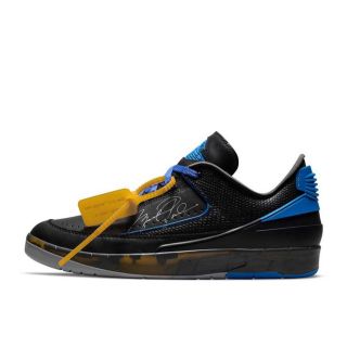 ナイキ(NIKE)のOff-White × Nike Air Jordan2 Low 26 26.5(スニーカー)