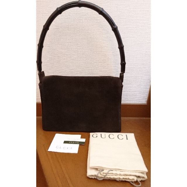 GUCCI グッチ　バンブー ハンドバッグ