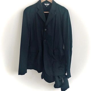 ブラックコムデギャルソン(BLACK COMME des GARCONS)の【ユニセックス】COMME des GARCONS BLACKくまジャケット 　(テーラードジャケット)