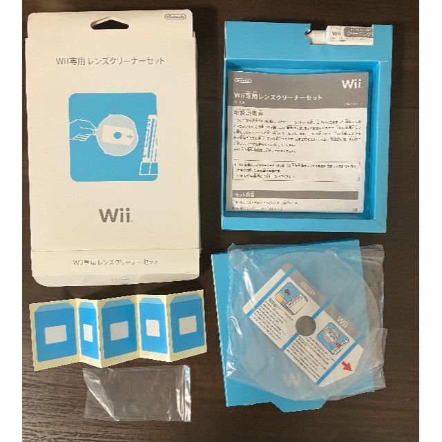 Wii(ウィー)のWii専用レンズクリーナーセット エンタメ/ホビーのゲームソフト/ゲーム機本体(その他)の商品写真