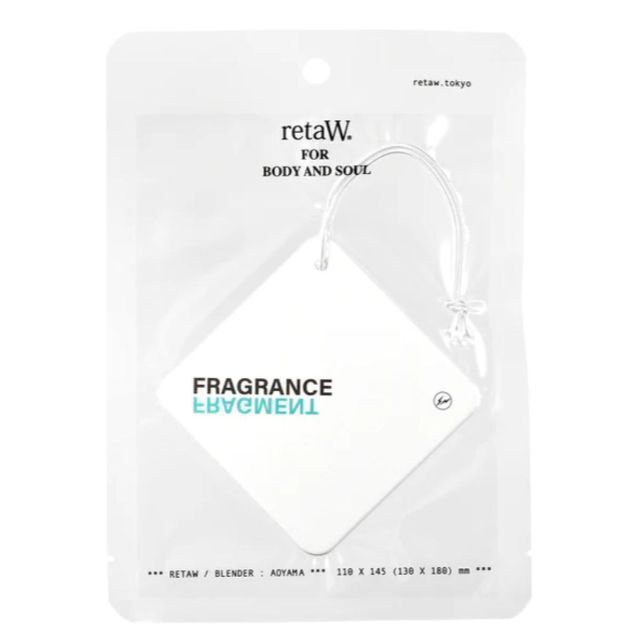 FRAGMENT(フラグメント)のretaw car tag FRAGMENT FRAGRANCE WHITE メンズのファッション小物(キーホルダー)の商品写真