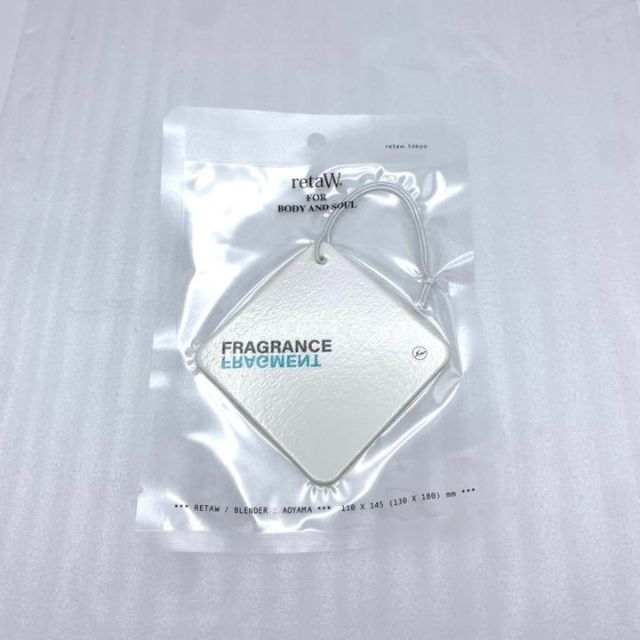 FRAGMENT(フラグメント)のretaw car tag FRAGMENT FRAGRANCE WHITE メンズのファッション小物(キーホルダー)の商品写真