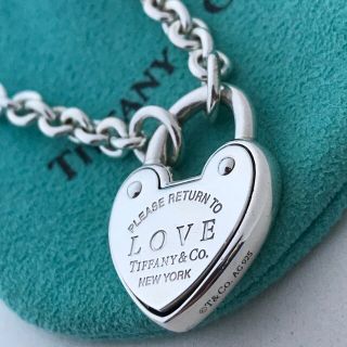 Tiffany リターントゥティファニー ラブ ロック ネックレス希少美品