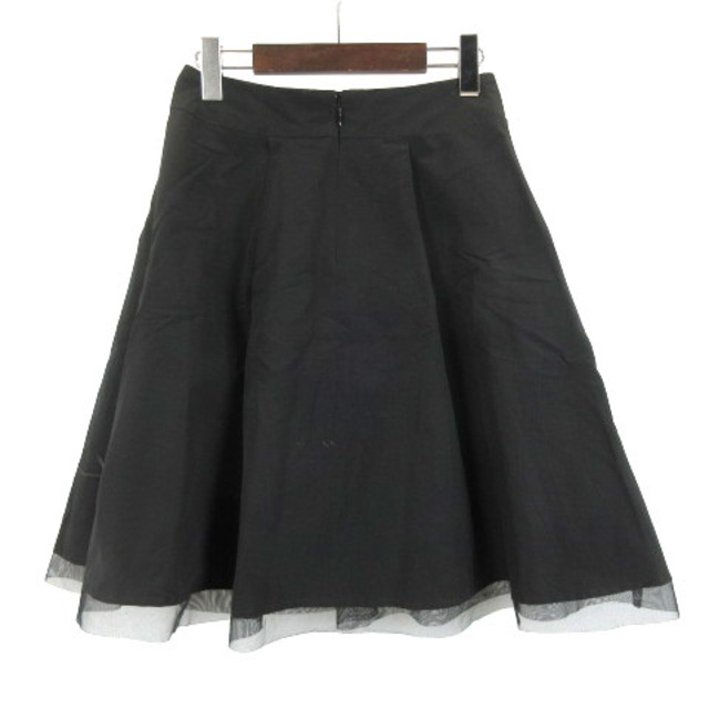 M'S GRACY(エムズグレイシー)のエムズグレイシー M'S GRACY スパンコール 刺繍 スカート ブラック レディースのスカート(その他)の商品写真