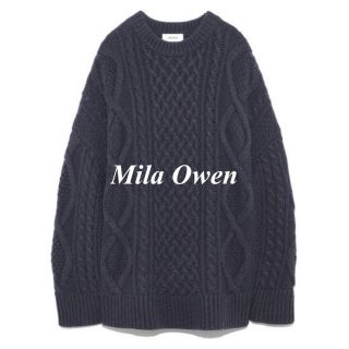 ミラオーウェン(Mila Owen)のMila Owen ケーブルニット(ニット/セーター)