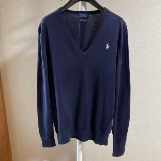 ポロラルフローレン(POLO RALPH LAUREN)のラルフローレン　セーター　ネイビー　S(ニット/セーター)