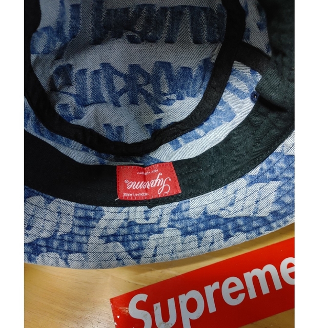 Supreme(シュプリーム)のSupremeシュプリーム  2022デニムハット　M/L メンズの帽子(ハット)の商品写真