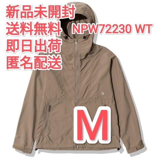 ノースフェイス コンパクトジャケット NPW72230 WT M 正規取扱店 35.0