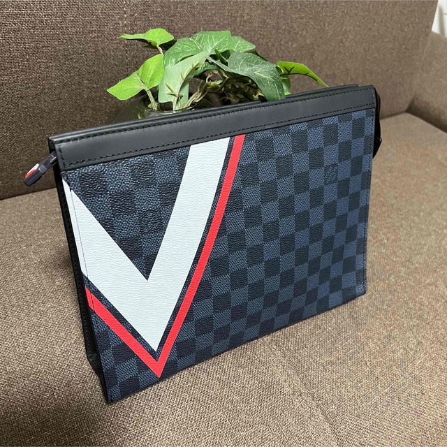 LOUIS VUITTON ヴィトン ダミエ ディスカバリー クラッチバッグ