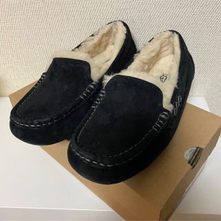 アグ(UGG)のUGG モカシン　フラットシューズスエード　24(スリッポン/モカシン)