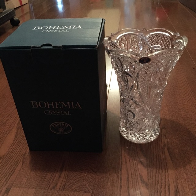 BOHEMIA CRYSTAL 花瓶