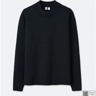 ユニクロ(UNIQLO)のユニクロu ミラノリブモックネックセーター　UNIQLOU(ニット/セーター)