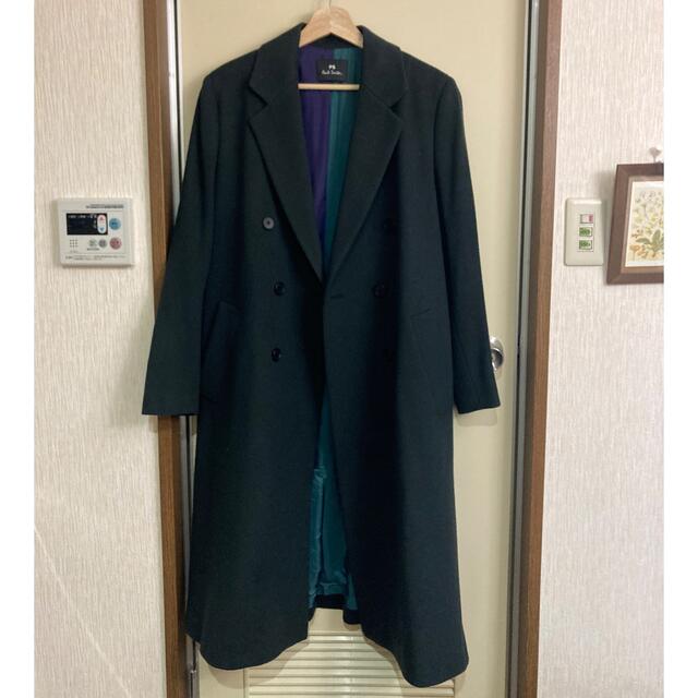 2回着　Paul Smith ポールスミス　緑　グリーン　スプリング　コート　秋