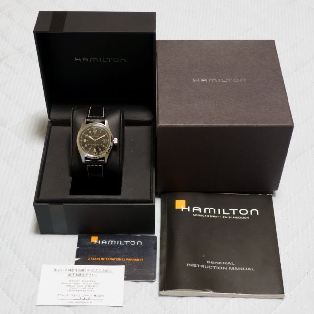 Hamilton(ハミルトン)のハミルトン カーキフィールド リミテッド ナノユニバース別注 メンズの時計(腕時計(アナログ))の商品写真