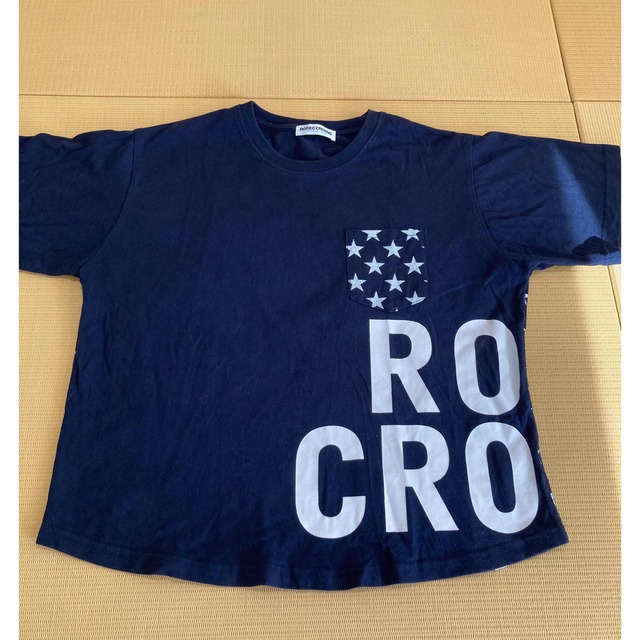 RODEO CROWNS(ロデオクラウンズ)のロデオクラウンズ　rodeo crowns Tシャツ　ネイビー レディースのトップス(Tシャツ(半袖/袖なし))の商品写真