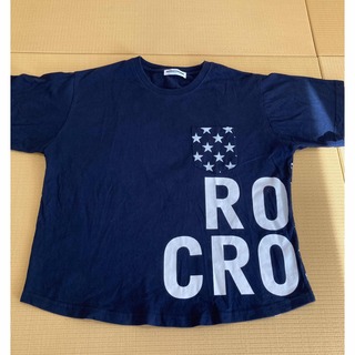 ロデオクラウンズ(RODEO CROWNS)のロデオクラウンズ　rodeo crowns Tシャツ　ネイビー(Tシャツ(半袖/袖なし))
