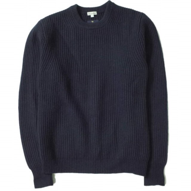 Steven Alan スティーブンアラン HAMILTON CREW NECK KNIT ハミルトンウールクルーネックニット 8113-104-0073 S ネイビー セーター プルオーバー トップス【Steven Alan】