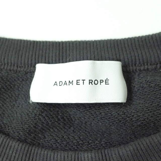 Adam et Rope'(アダムエロぺ)のADAM ET ROPE アダムエロペ 21AW カレッジロゴスウェット GAM21280 Free パープル トレーナー プルオーバー トップス【中古】【ADAM ET ROPE】 レディースのトップス(トレーナー/スウェット)の商品写真