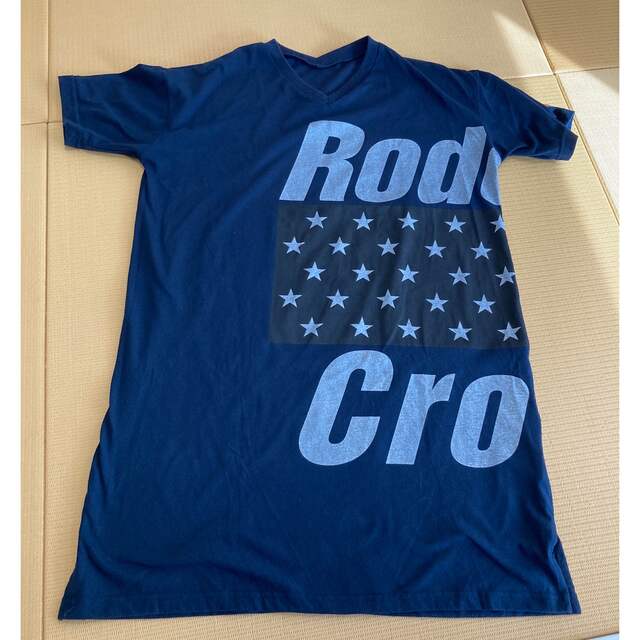 RODEO CROWNS(ロデオクラウンズ)のロデオクラウンズ　rodeo crowns Tシャツ　ネイビー レディースのトップス(Tシャツ(半袖/袖なし))の商品写真