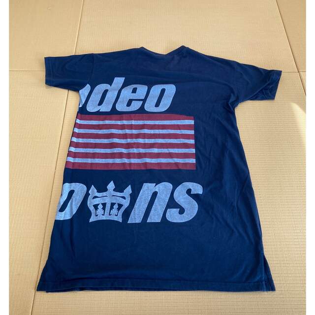 RODEO CROWNS(ロデオクラウンズ)のロデオクラウンズ　rodeo crowns Tシャツ　ネイビー レディースのトップス(Tシャツ(半袖/袖なし))の商品写真