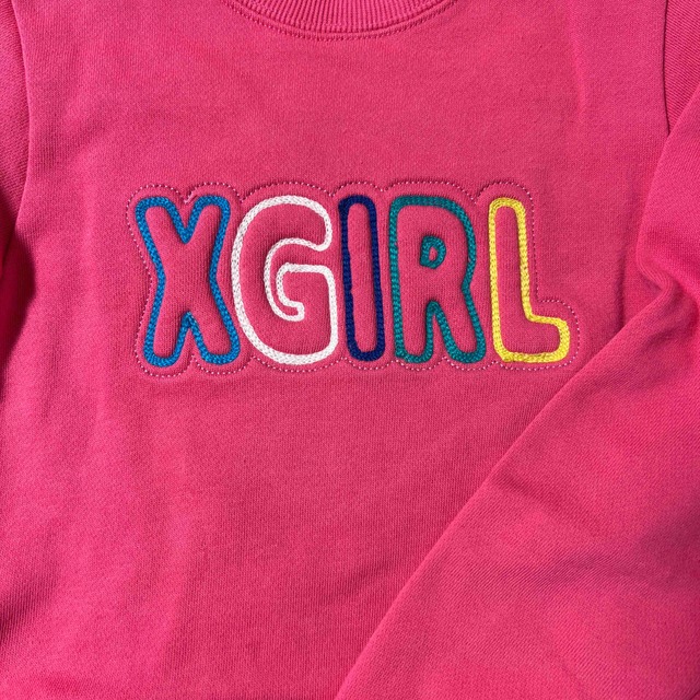 X-girl Stages(エックスガールステージス)のx-girl stages ワンピース　6T キッズ/ベビー/マタニティのキッズ服女の子用(90cm~)(ワンピース)の商品写真