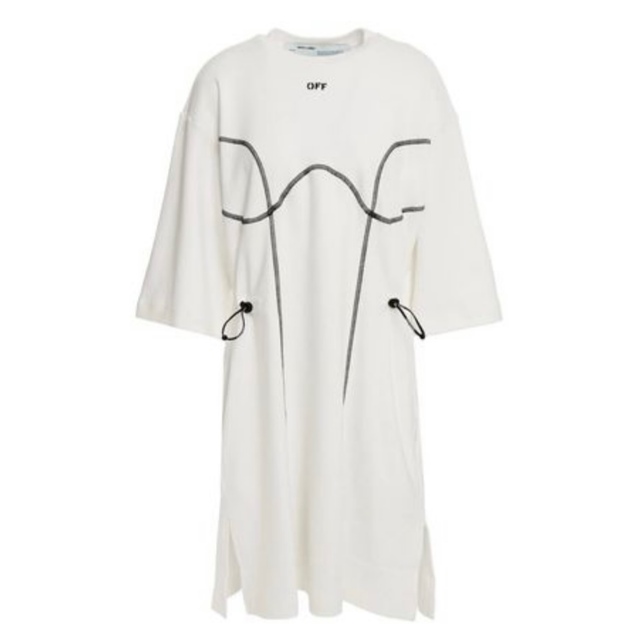 OFF-WHITE - off-white オフホワイト ミニドレス ワンピースの通販 by