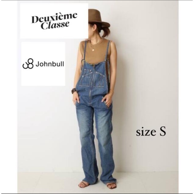 DEUXIEME CLASSE(ドゥーズィエムクラス)のドゥーズィエムクラス JOHNBULL ジョンブル サロペット パンツ レディースのパンツ(サロペット/オーバーオール)の商品写真