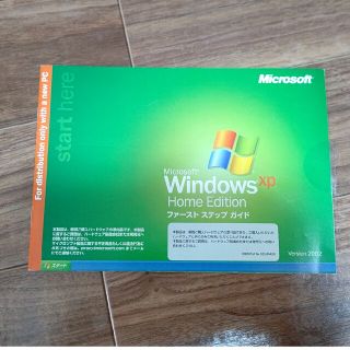 マイクロソフト(Microsoft)のWindowsXP OS Version2002　ディスク プロダクトキー付き(その他)