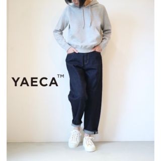 ヤエカ(YAECA)の★人気★YAECA STOCK プルオーバーパーカー ヤエカ ストック グレー(パーカー)