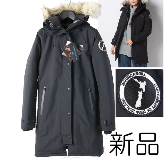 371d 新品 カンタベリー 600FP インバーカーギル ダウンコート M