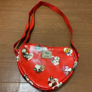 キャスキッドソン(Cath Kidston)のディズニーコラボ　ポシェット　不思議の国のアリス　中古(ポシェット)