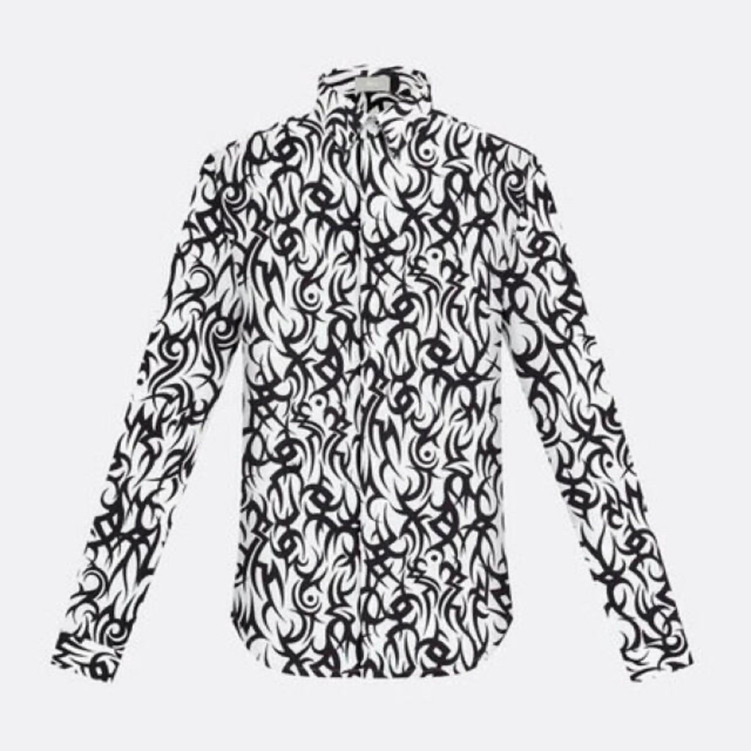 DIOR HOMME - 【BTS着用】Dior homme 18awトライバルシャツの DIOR HOMME - 【BTS着用】Dior homme 18awトライバルシャツの